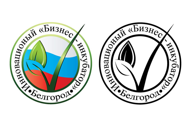 Инновационный «Бизнес-инкубатор» — логотип организации, веб-студия Хорошие решения г. Белгород