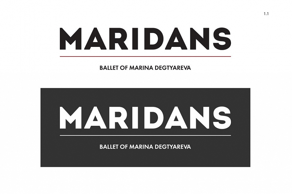 Maridans — разработка логотипа — эскиз 1