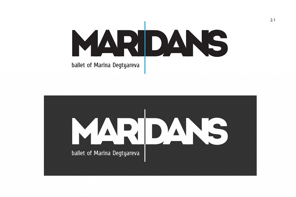 Maridans — разработка логотипа — эскиз 2